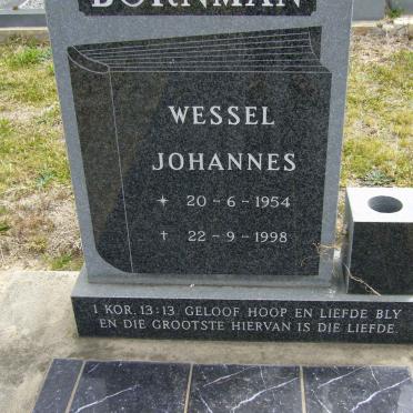BORNMAN Wessel Johannes 1954-1998