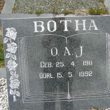 BOTHA O.A.J. 1911-1992