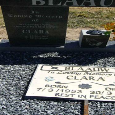 BLAAUW Clara 1953-2004