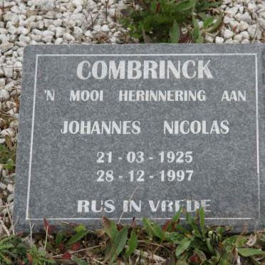 COMBRINCK Johannes Nicolas 1925-1997