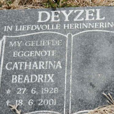DEYZEL Catharina Beadrix 1928-2001