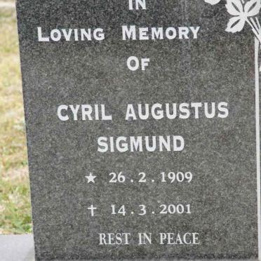 DESCHAMPS Sigmund Cyril Augustus 1909-2001