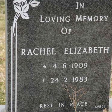 DESCHAMPS Cyril Augustus Sigmund 1909-2001 &amp; Rachel Elizabeth 1909-1983