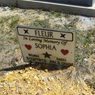 FLEUR Sophia 1913-2006
