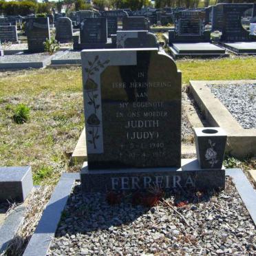 FERREIRA Judith 1940-1978