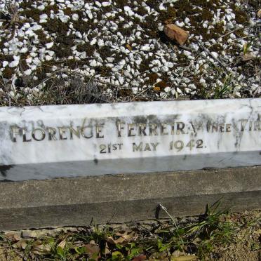 FERREIRA Florence nee TIRAN -1942