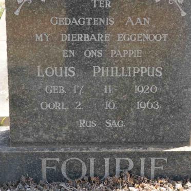 FOURIE  Louis Phillippus 1920-1963