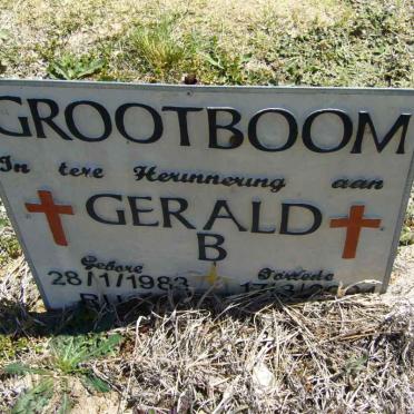 GROOTBOOM Gerald B. 1983-2004