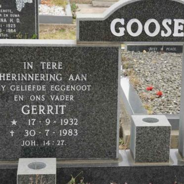 GOOSEN Gerrit 1932-1983