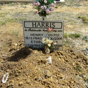 HARRIS Henry 1943-2006 &amp; Ethel ? 1943-2006