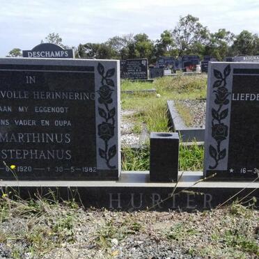 HURTER Marthinus Stephanus 1920-1982 &amp; Jacoba Aletta LE ROUX 1917-1992