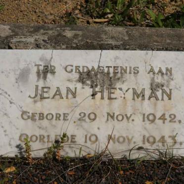 HEYMAN Jean 1942-1943
