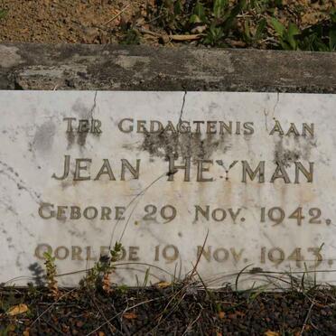 HEYMAN Jean 1942-1943