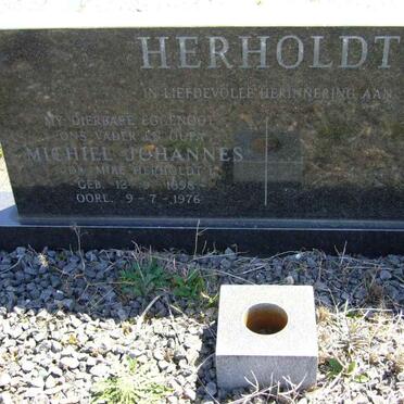HERHOLDT Michiel Johannes 1898-1976