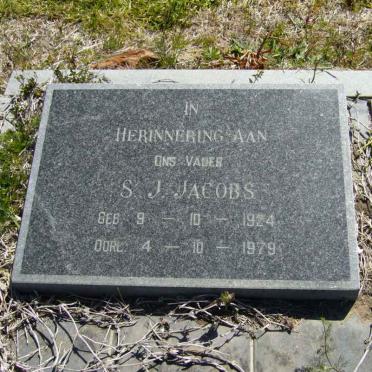 JACOBS S.J. 1924-1979
