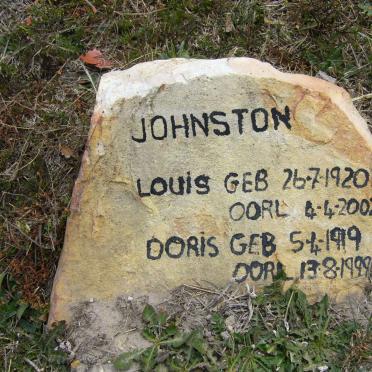 JOHNSTON Louis 1920-2002 &amp; Doris 1919-1999