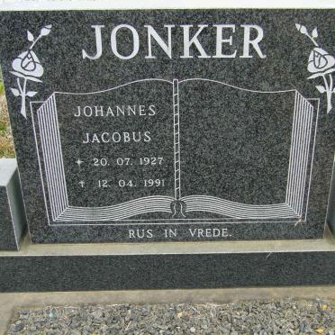 JONKER Johannes Jacobus 1927-1991