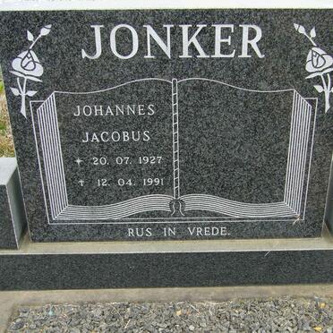 JONKER Johannes Jacobus 1927-1991