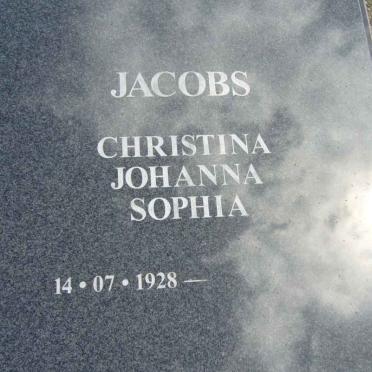 JACOBS Christina Johanna Sophia 1928-