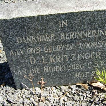 KRITZINGER D.J.