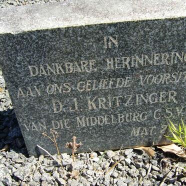KRITZINGER D.J.