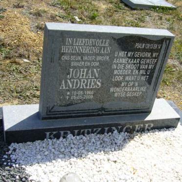 KRITZINGER Johan Andries 1966-2006