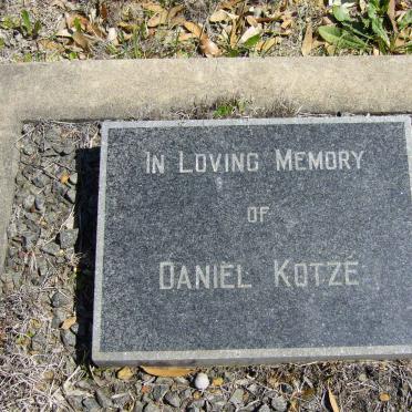 KOTZé Daniël