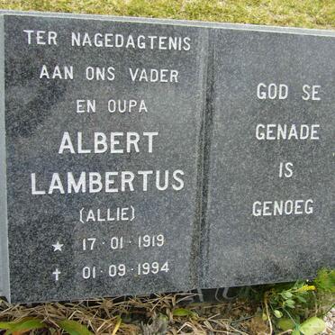 LAMBERTUS Albert 1919-1994