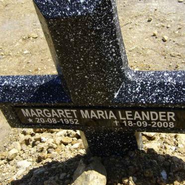 LEANDER Margaret Maria 1952-2008