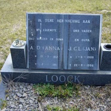 LOOCK J.C.L. 1908 &amp; A.D. 1912-1991