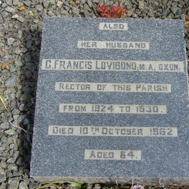 LOVIBOND G. Frances -1962