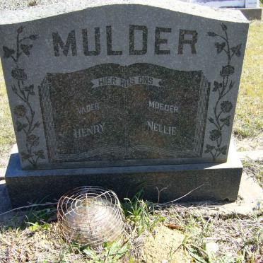 MULDER Henry &amp; Nellie