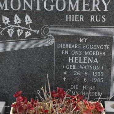 MONTOMERY Helena ne WATSON 1939-1985