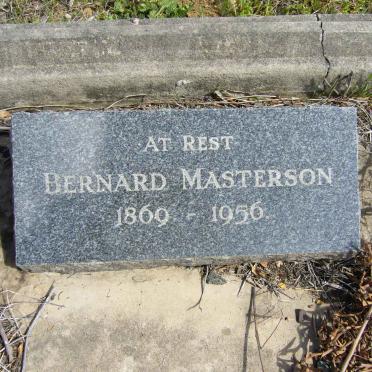 MASTERSON Bernard 1869-1956