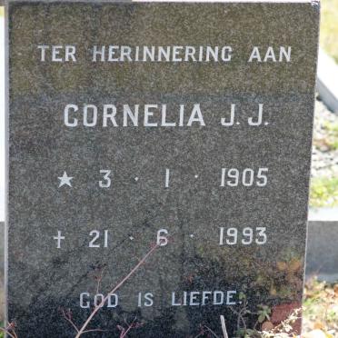 MOSTERT Cornelia J.J. 1905-1993