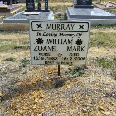 MURRAY William Zoanel Mark 1983-2006