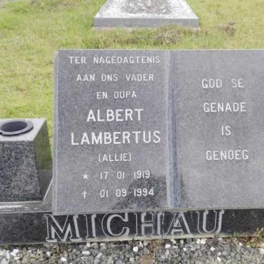 MICHAU Albert Lambertus 1919-1994