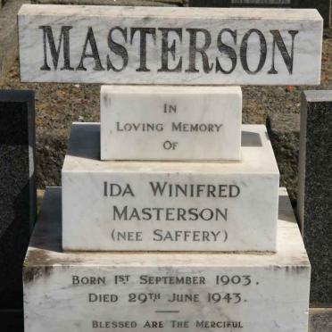 MASTERSON :: SAFFERY