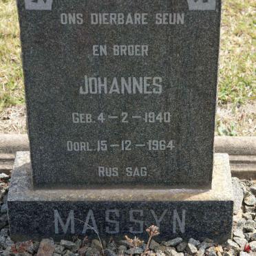 MASSYN Johannes 1940-1964