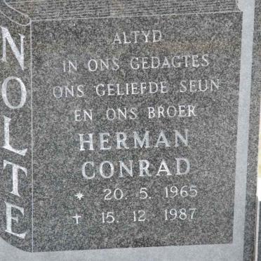 NOLTE Herman Conrad 1965-1987