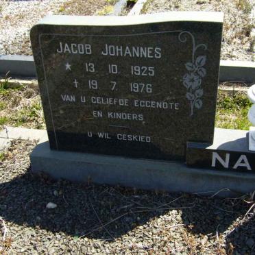 NAUDE Jacob Johannes 1925-1976