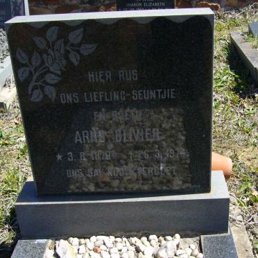 OLIVIER Arno 1970-1974