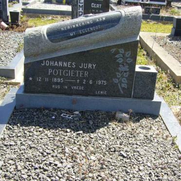 POTGIETER Johannes Jury 1895-1975