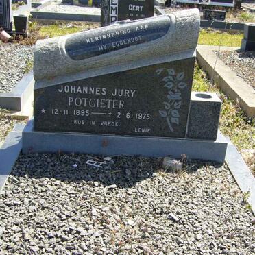 POTGIETER Johannes Jury 1895-1975