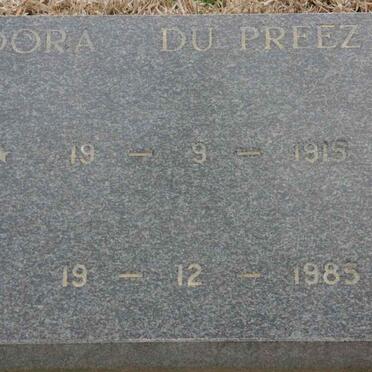 PREEZ Dora, du 1915-1985