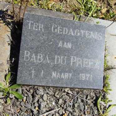 PREEZ Baba, du -1971