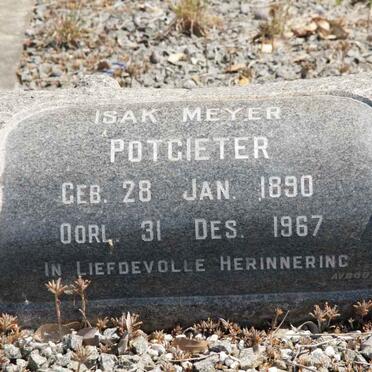 POTGIETER Isak Meyer 1890-1967