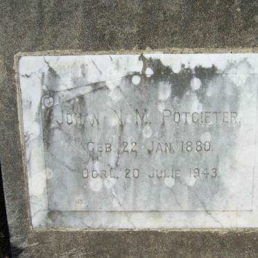 POTGIETER Johan N.M. 1880-1943