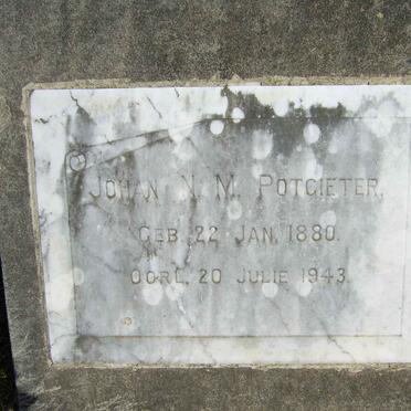 POTGIETER Johan N.M. 1880-1943