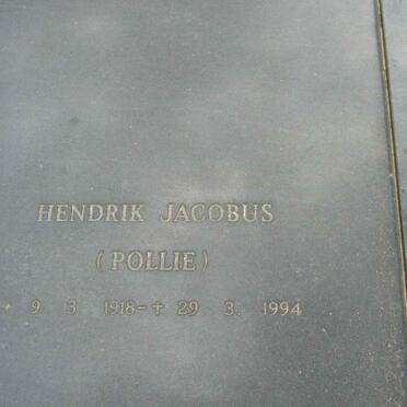 POLLARD Hendrik Jacobus 1918-1994